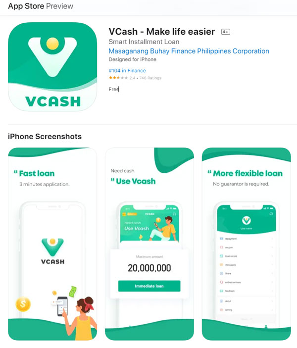 Hướng dẫn cách đăng ký vay tiền VCash