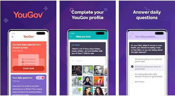 Hướng dẫn kiếm tiền bằng cách đăng ký với App Yougov