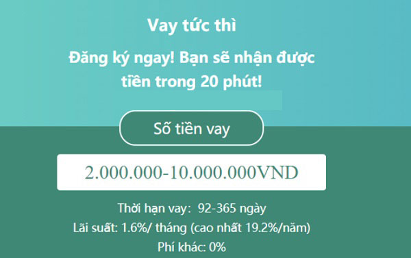 Hướng dẫn cách đăng ký vay nhanh tại VayTucThi