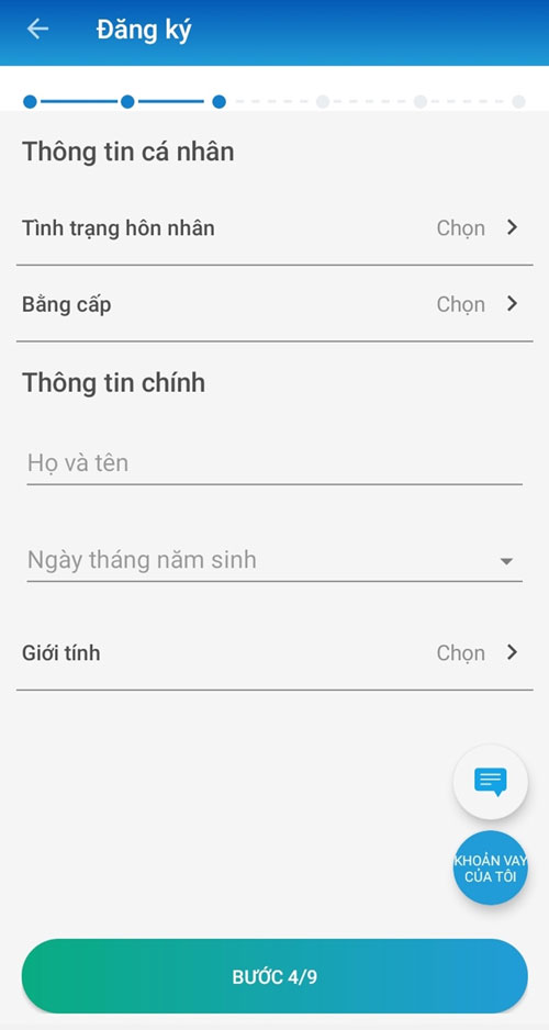 Hướng dẫn cách đăng ký vay tiền nhanh tại Oncredit