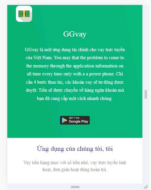 Hướng dẫn đăng ký vay tiền nhanh tại GGvay