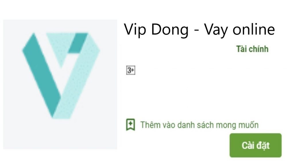 Tải app Vip Dong Vip Đồng Apk vay tiền nhanh online 4Tr