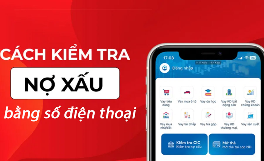 Kiểm tra nợ xấu bằng số điện thoại là gì?